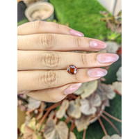 2.05 Ct. Reddish Orange Hessonite Garnet from Madagascar Life Style