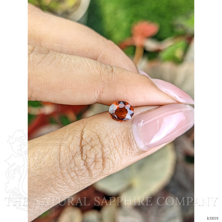 1.08 Ct. Reddish Orange Hessonite Garnet from Madagascar