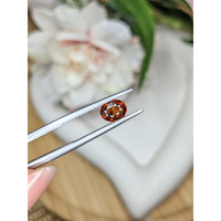 1.08 Ct. Reddish Orange Hessonite Garnet from Madagascar Life Style