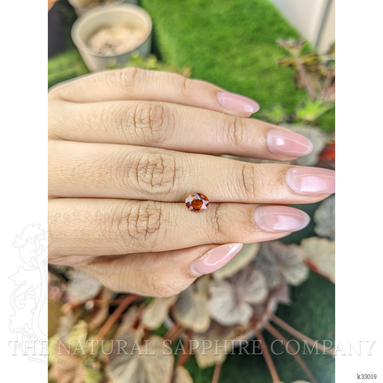 1.08 Ct. Reddish Orange Hessonite Garnet from Madagascar