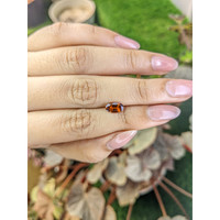 1.03 Ct. Reddish Orange Hessonite Garnet from Madagascar Life Style