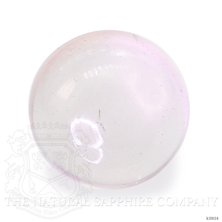 2.95 Ct. Pink Cabochon Rose Quartz from Ceylon (Sri Lanka)