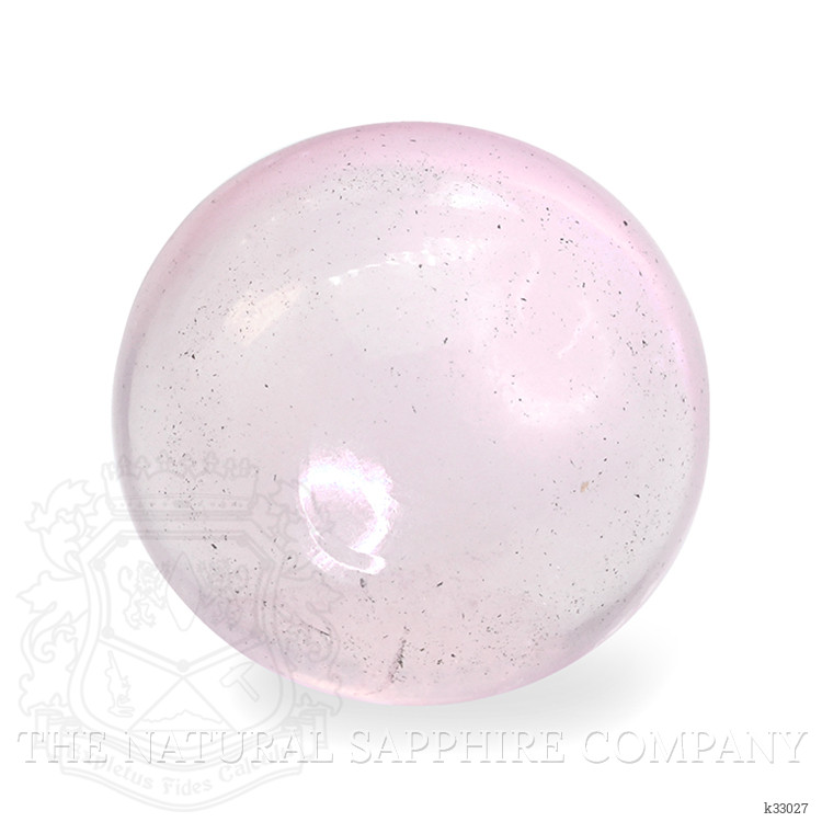 3.59 Ct. Pink Cabochon Rose Quartz from Ceylon (Sri Lanka)