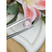4.77 Ct. Purplish Pink Cabochon Rose Quartz from Ceylon (Sri Lanka) Life Style