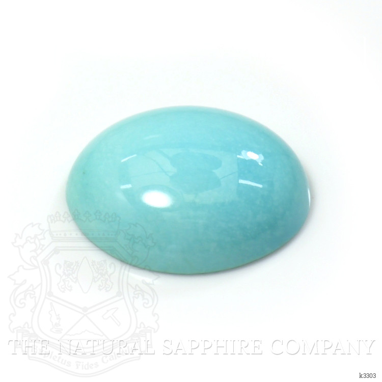 3.40 Ct. Cabochon Turquoise from Persia