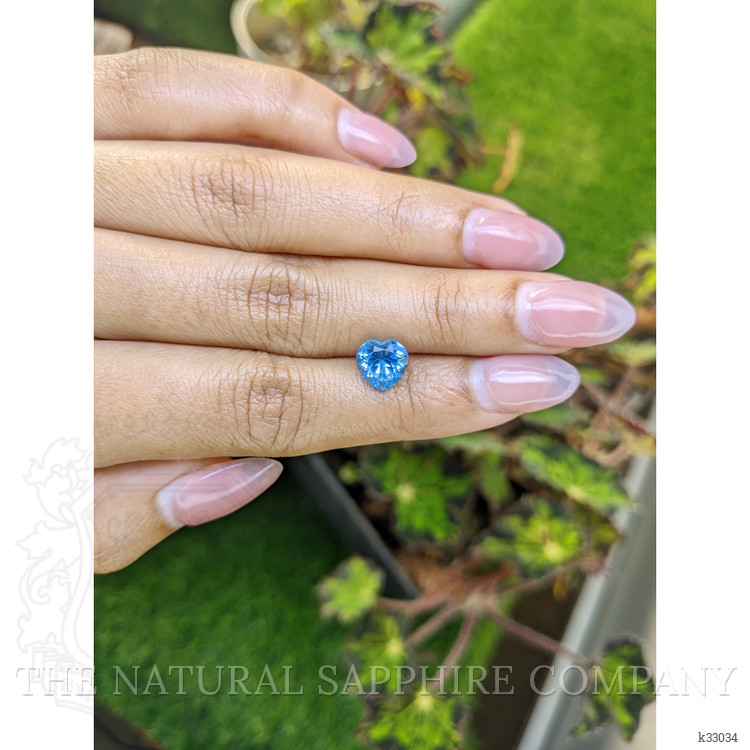 2.30 Ct. Swiss Blue Topaz from Ceylon (Sri Lanka)