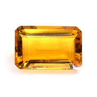 47.71 Ct. Orangish Yellow Citrine from Ceylon (Sri Lanka) Video