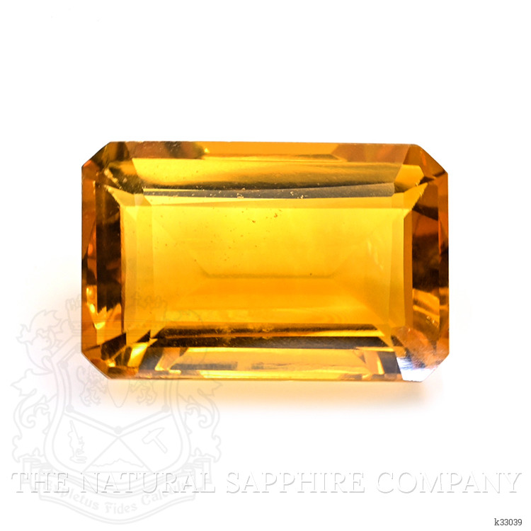47.71 Ct. Orangish Yellow Citrine from Ceylon (Sri Lanka)