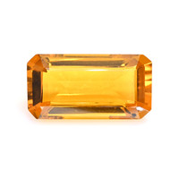 50.68 Ct. Orangish Yellow Citrine from Ceylon (Sri Lanka) Video