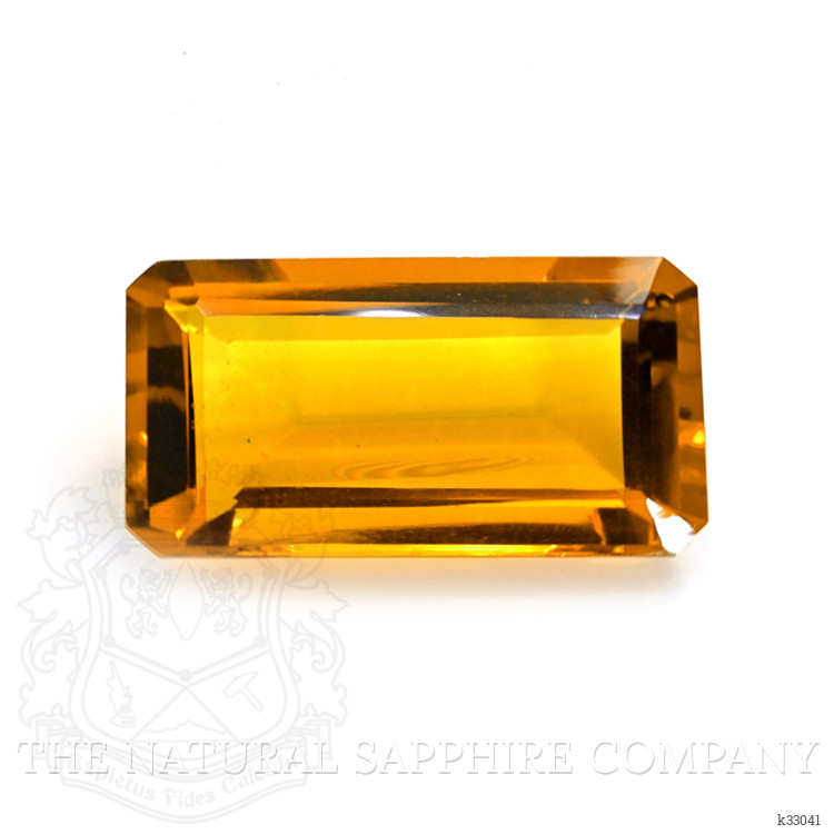 71.38 Ct. Orangish Yellow Citrine from Ceylon (Sri Lanka)