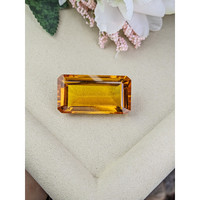 71.38 Ct. Orangish Yellow Citrine from Ceylon (Sri Lanka) Life Style