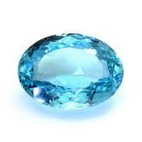 12.76 Ct. Swiss Blue Topaz from Ceylon (Sri Lanka) Video