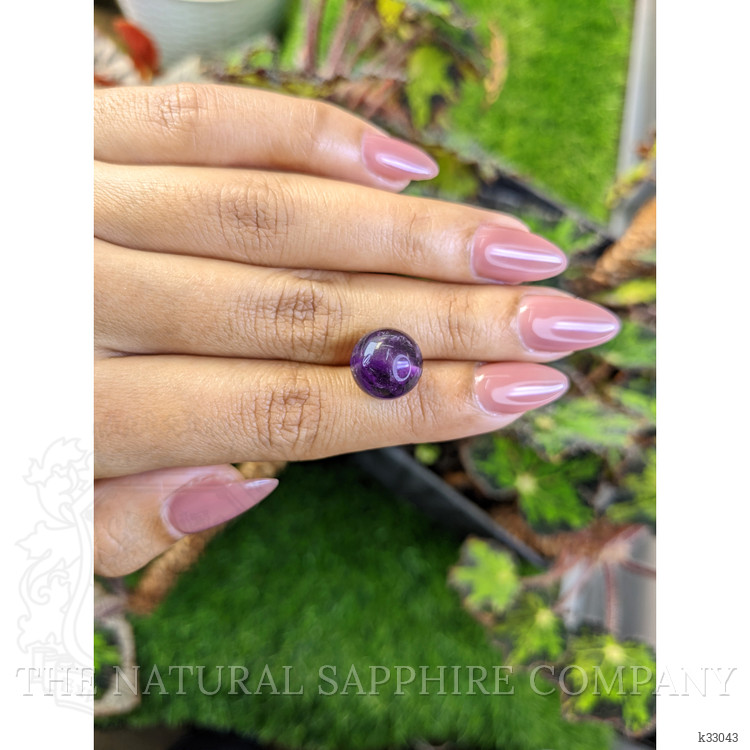 10.93 Ct. Purple Amethyst from Ceylon (Sri Lanka)