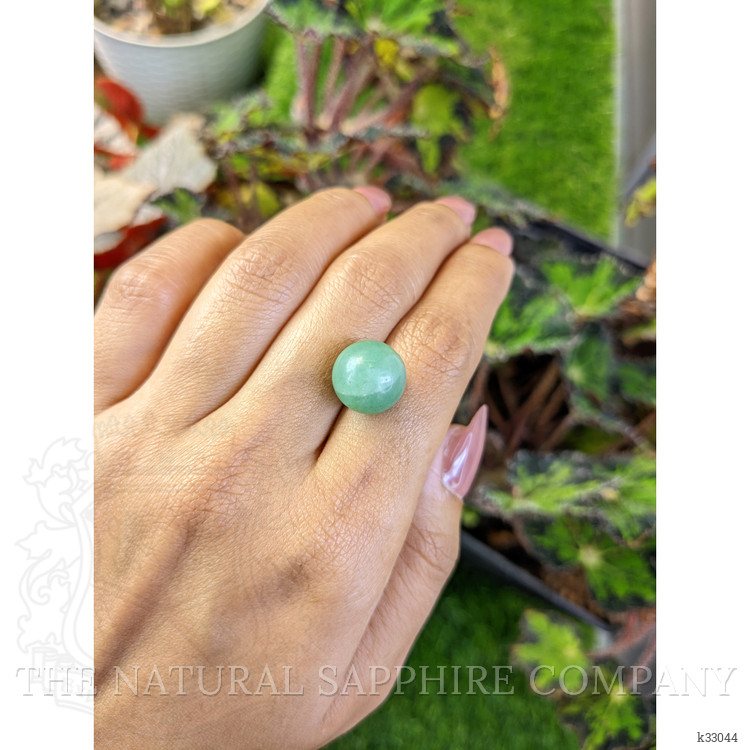 12.26 Ct. Green Jade from Burma (Myanmar)