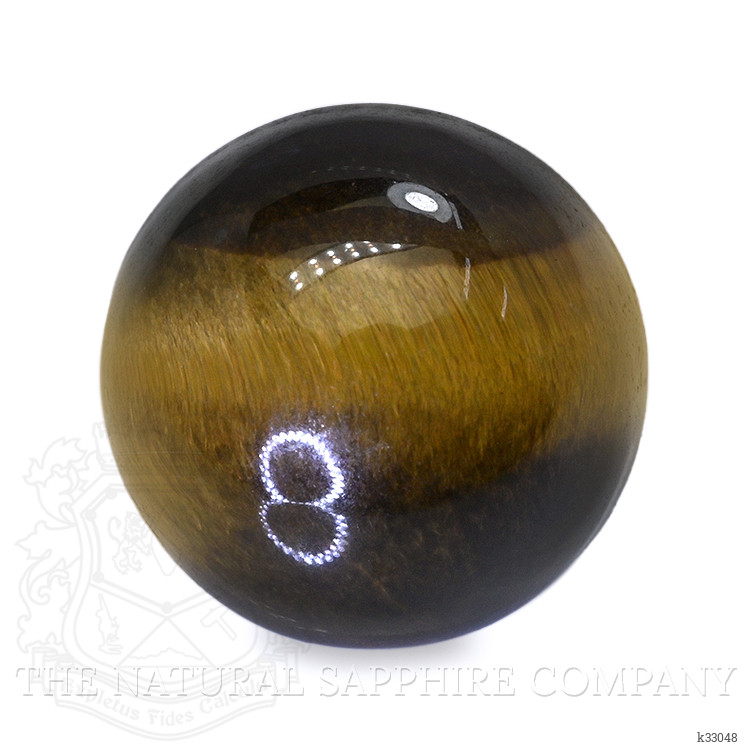 4.19 Ct. Cabochon Tiger's Eye from Ceylon (Sri Lanka)