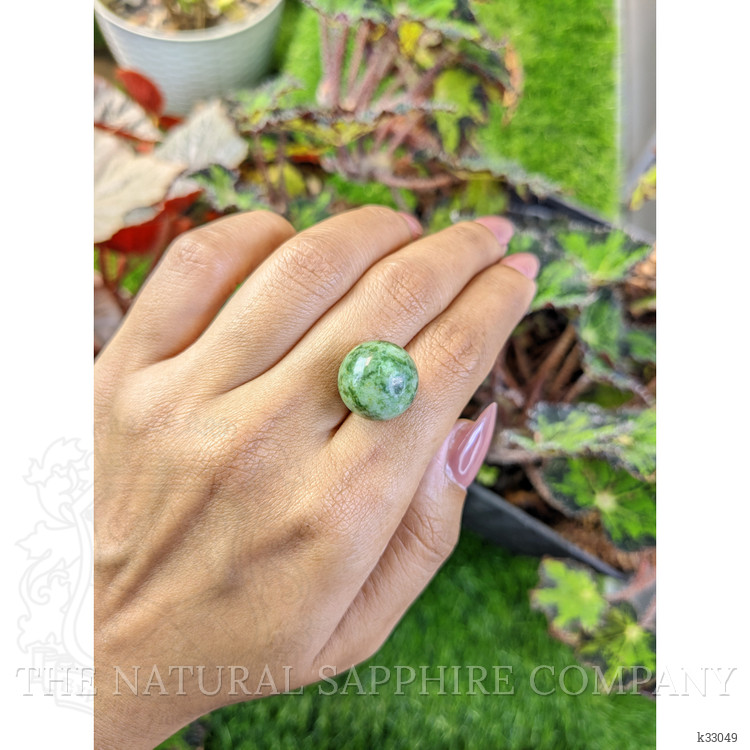 23.64 Ct. Green Jade from Burma (Myanmar)