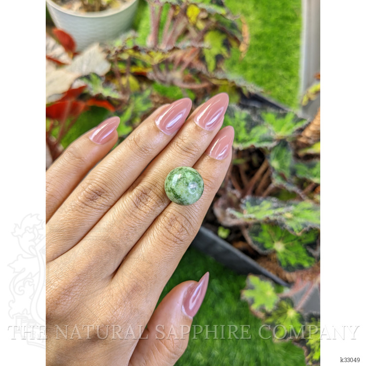 23.64 Ct. Green Jade from Burma (Myanmar)