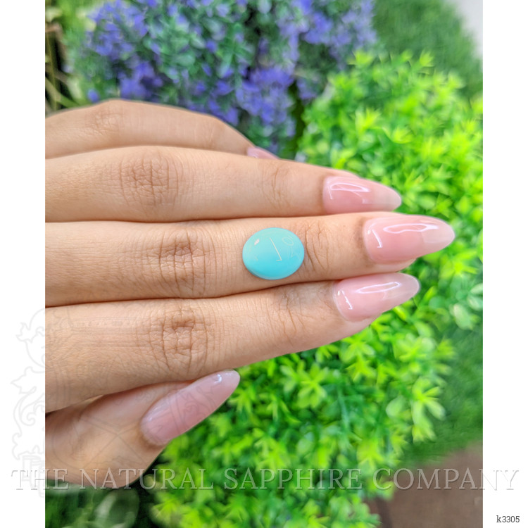 4.50 Ct. Cabochon Turquoise from Persia