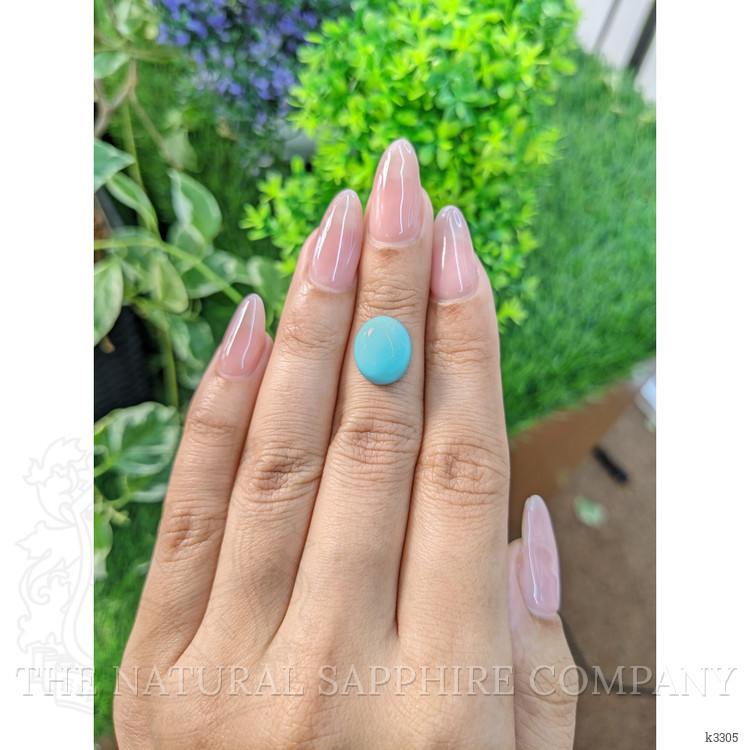 4.50 Ct. Cabochon Turquoise from Persia