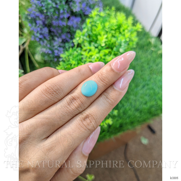 4.50 Ct. Cabochon Turquoise from Persia