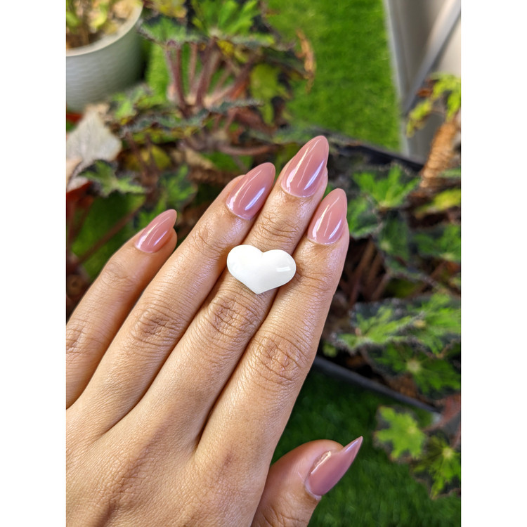 4.37 Ct. Salmon and White Cabochon Coral from Australia