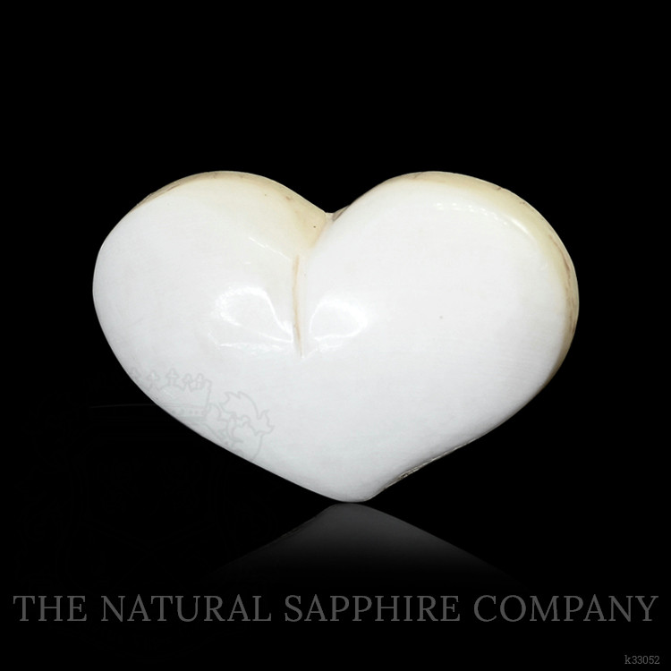 4.66 Ct. Salmon and White Cabochon Coral from Australia