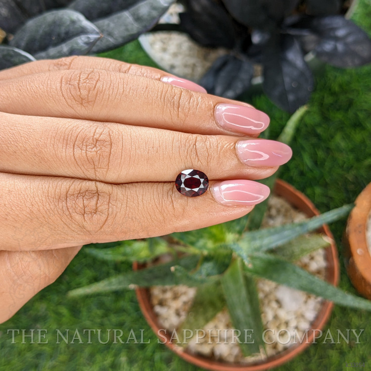 2.46 Ct. Red Garnet from Ceylon (Sri Lanka)