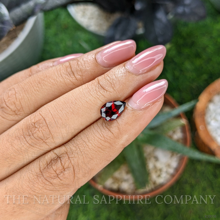 1.74 Ct. Red Garnet from Ceylon (Sri Lanka)