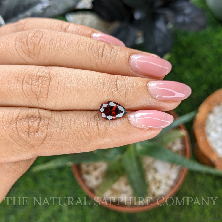 1.74 Ct. Red Garnet from Ceylon (Sri Lanka)