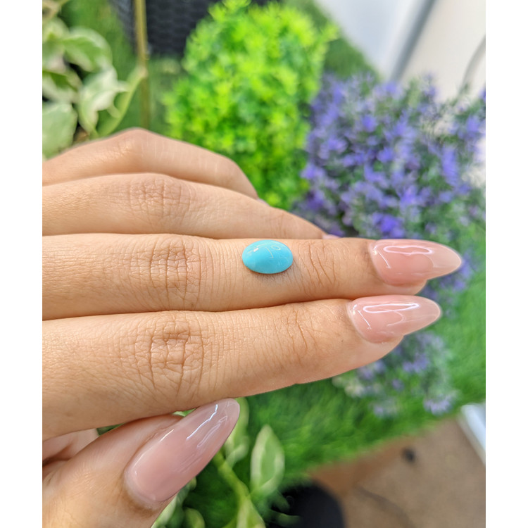 1.72 Ct. Cabochon Turquoise from Persia