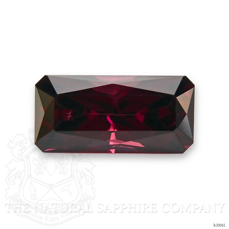 3.70 Ct. Purplish Red Garnet from Ceylon (Sri Lanka)