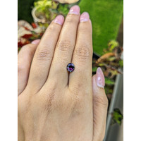 1.30 Ct. Pinkish Purple Spinel from Ceylon (Sri Lanka) Life Style