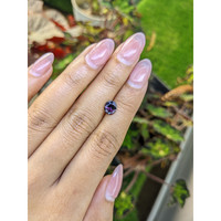 1.30 Ct. Pinkish Purple Spinel from Ceylon (Sri Lanka) Life Style