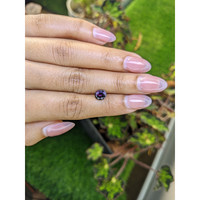 1.30 Ct. Pinkish Purple Spinel from Ceylon (Sri Lanka) Life Style