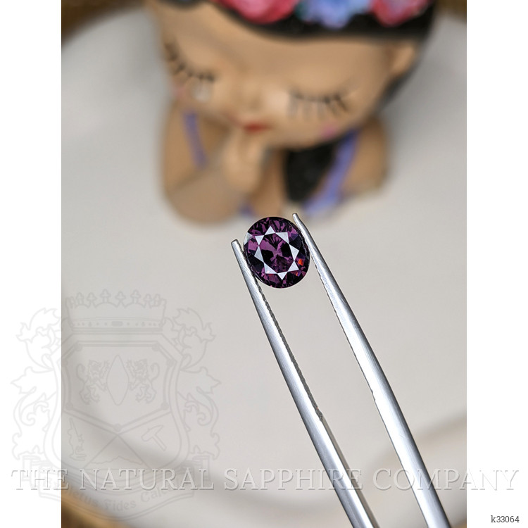 1.30 Ct. Pinkish Purple Spinel from Ceylon (Sri Lanka)