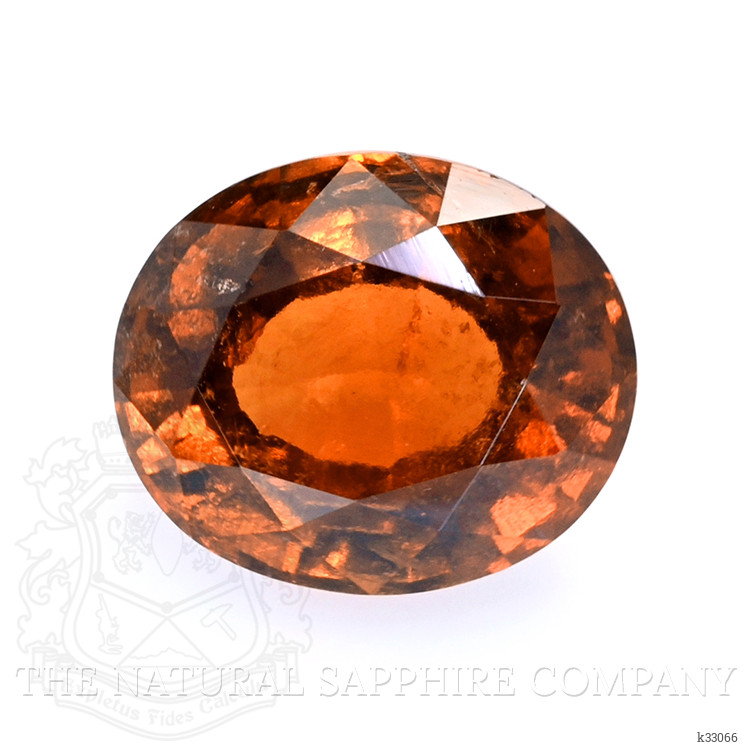2.60 Ct. Orange Hessonite Garnet from Madagascar