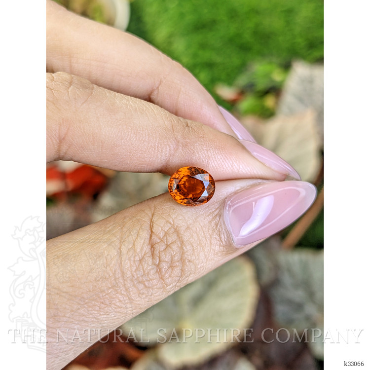 2.60 Ct. Orange Hessonite Garnet from Madagascar