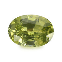 1.57 Ct. Yellowish Green Zircon from Ceylon (Sri Lanka) Video