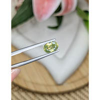 1.57 Ct. Yellowish Green Zircon from Ceylon (Sri Lanka) Life Style