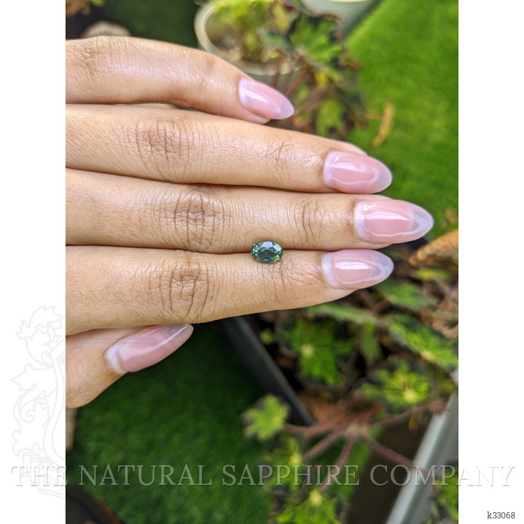 1.52 Ct. Green Zircon from Ceylon (Sri Lanka)