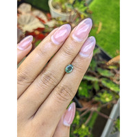 1.52 Ct. Green Zircon from Ceylon (Sri Lanka) Life Style