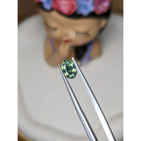 1.52 Ct. Green Zircon from Ceylon (Sri Lanka) Life Style