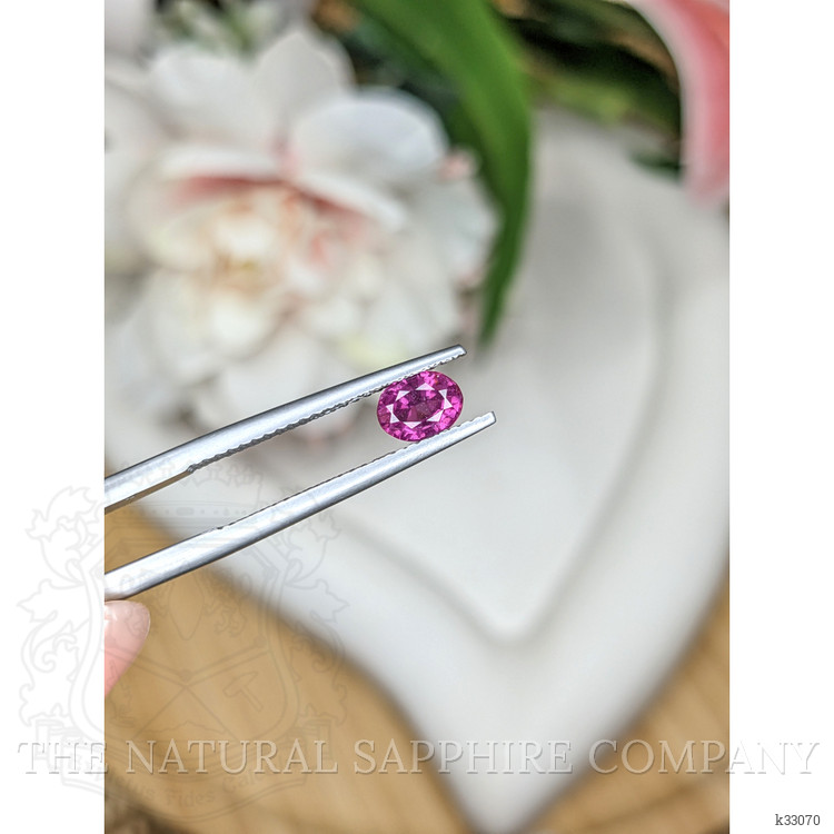 0.72 Ct. Pinkish Purple Garnet from Ceylon (Sri Lanka)