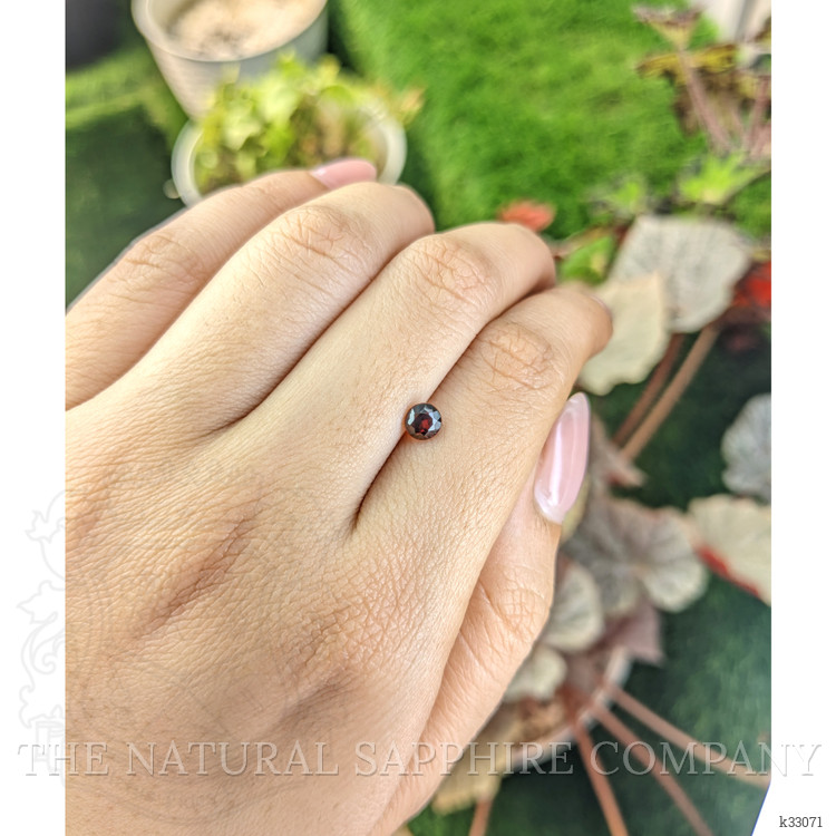 0.76 Ct. Red Garnet from Ceylon (Sri Lanka)