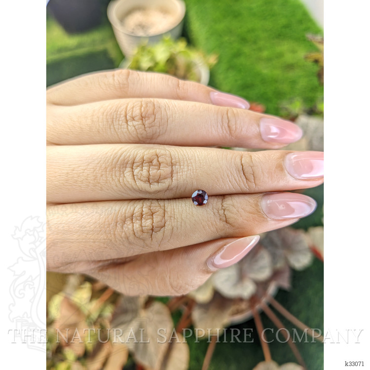 0.76 Ct. Red Garnet from Ceylon (Sri Lanka)