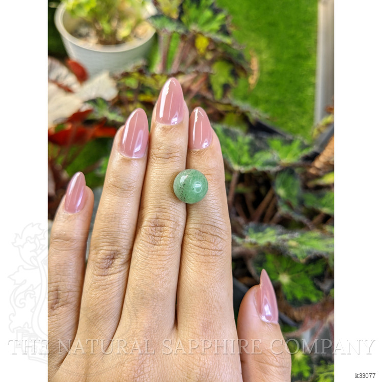 10.21 Ct. Green Jade from Burma (Myanmar)