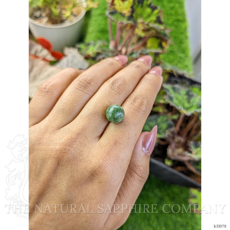 7.64 Ct. Green Jade from Burma (Myanmar)