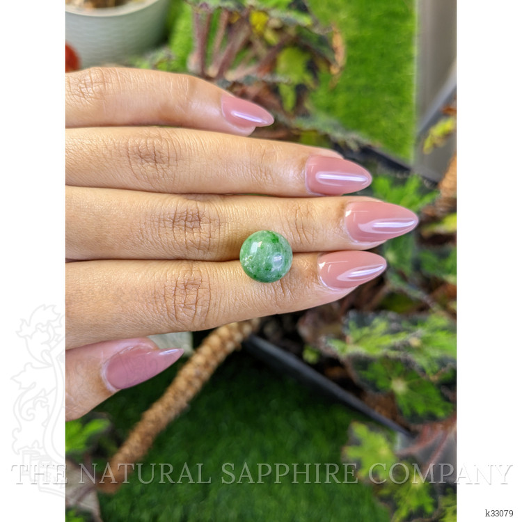 12.43 Ct. Green Jade from Burma (Myanmar)