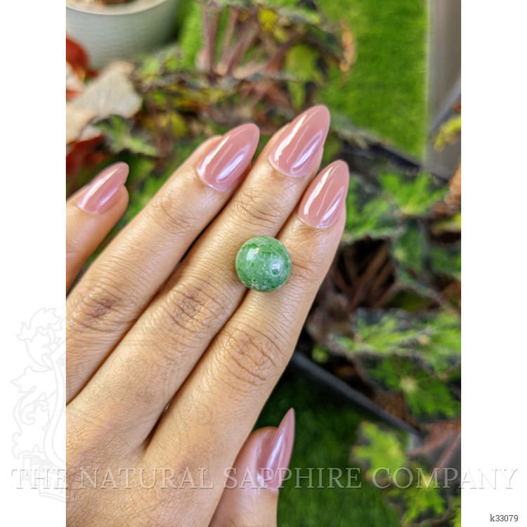 12.43 Ct. Green Jade from Burma (Myanmar)