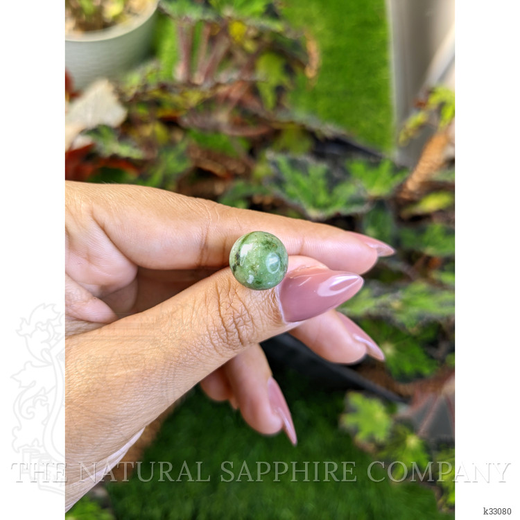 12.96 Ct. Green Jade from Burma (Myanmar)